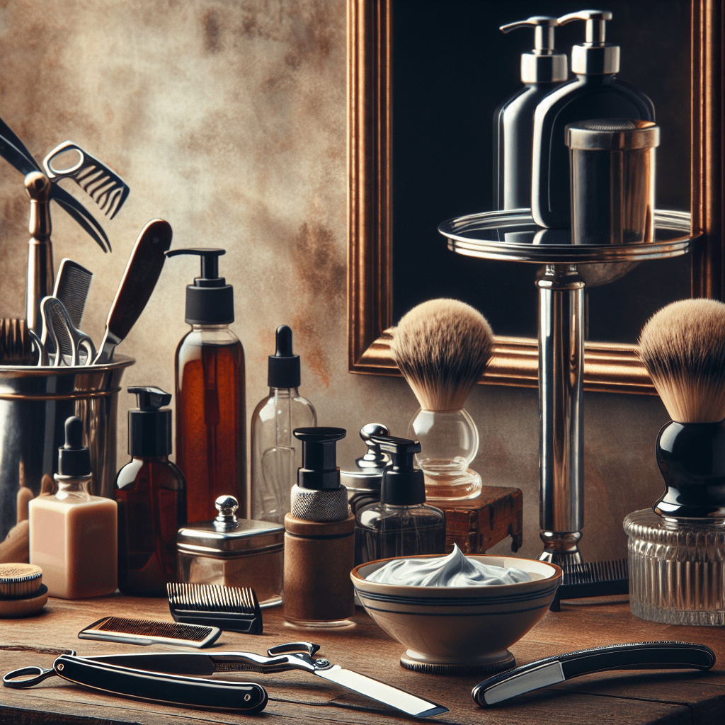 Aceites esenciales para barba larga y cuidado de la piel.