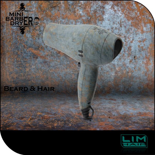 Mini Barber Dryer perspecriva detras LH-Mini Barber Dryer
